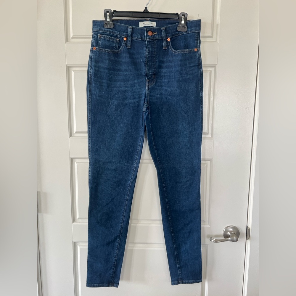 Madewell high rise skinny jeans